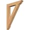 Ekena Millwork Traditional Traditional Smooth Bracket, Western Red Cedar, 3 1/2"W x 24"D x 32"H BKT04X24X32TRA01SWR - alternate 1